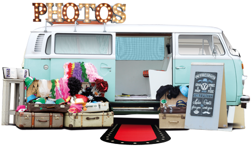 retro volkswagenbus huren bruiloft